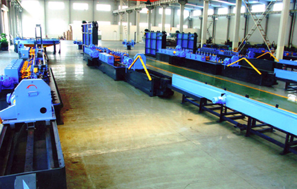 锈钢制管机生产线