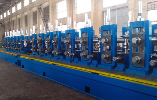 高频焊管机组是可以提高管材生产效率的